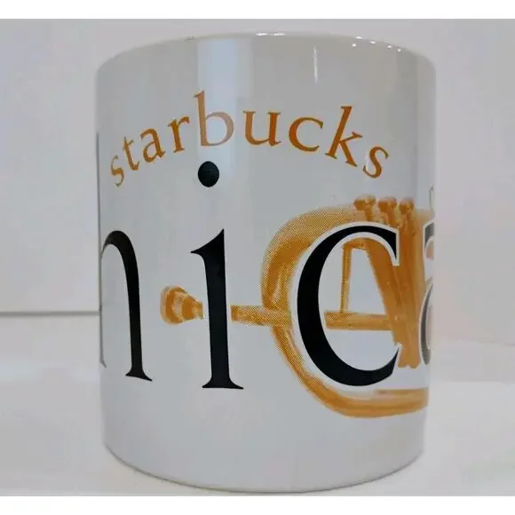 Starbucks Coffee City Mug Collector Series 1994 Chicago Cup Greer Belson - Picture 2 of 6